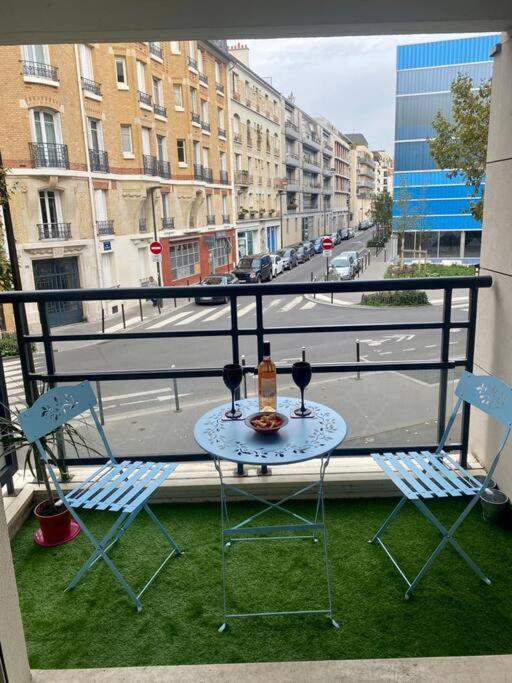 Studio Cosy Avec Balcon Proche Paris Boulogne-Billancourt Extérieur photo